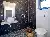 Schwarze Fliesen im Badezimmer - LUXHAUS Bungalow Pultdach 150